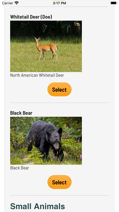 WildTracker Screenshot