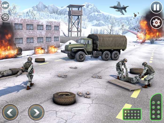 Military Truck Driver Game 3D