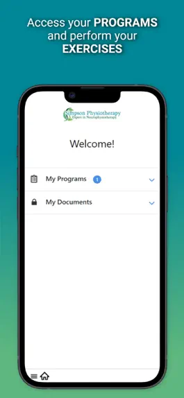 Game screenshot Simpson Physio Members Area apk