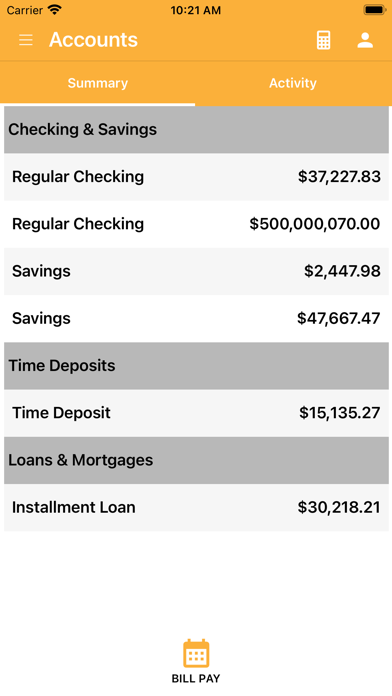 Farmers & Merchants Bank Texas Screenshot