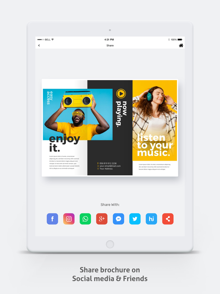 Brochure Maker - Pamphlet