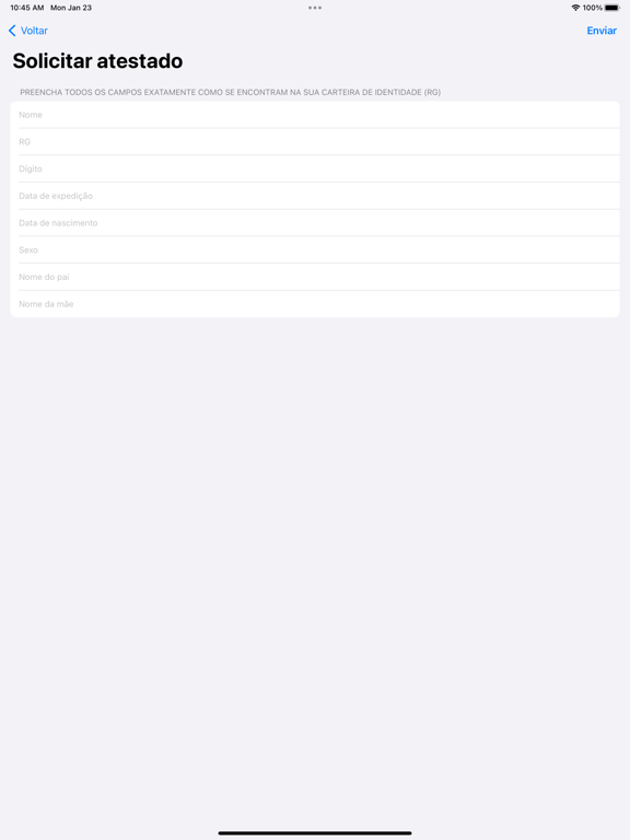 Screenshot #5 pour Antecedentes Criminais SSP-SP