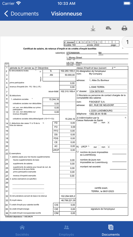 #7. Fisoconnect (iOS) Bởi: Fisogest S.A