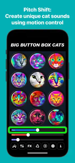 Game screenshot Big Button Box: Cat Sounds apk