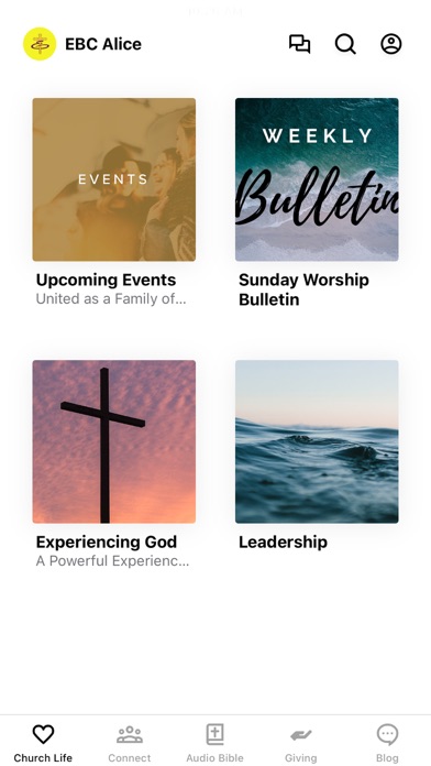 Emmanuel Baptist Church Alice app screenshot