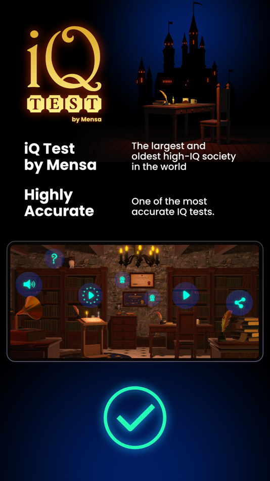 #1. IQ Test - What's my IQ? (iOS) Által: Santiago Romani Castroman