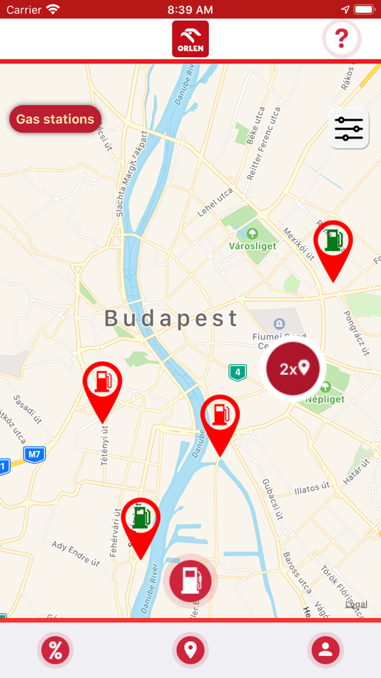#3. ORLEN (iOS) Podle: VemSoft Muszaki-fejleszto es Szolgaltato Kft
