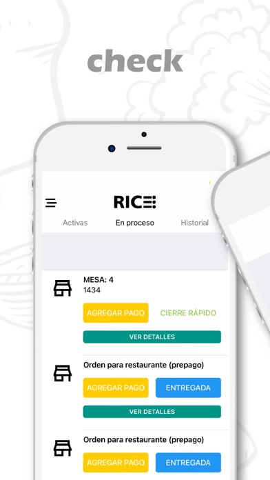 RiceApp - Admin Screenshot