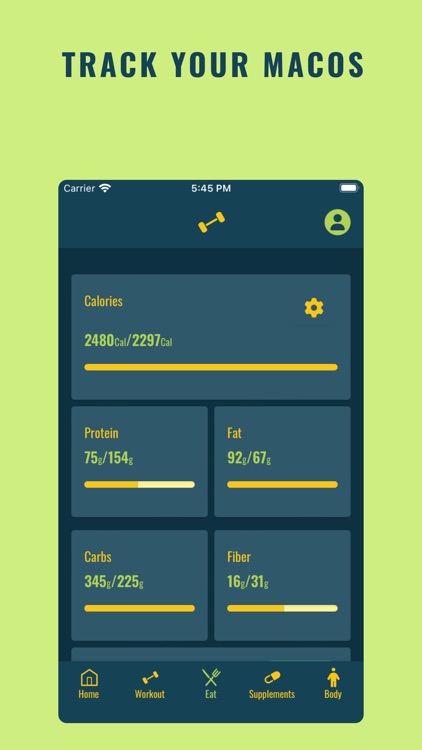 WorkoutTrack: Calorie Counter