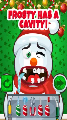 Game screenshot Crazy Santa Christmas Dentist apk