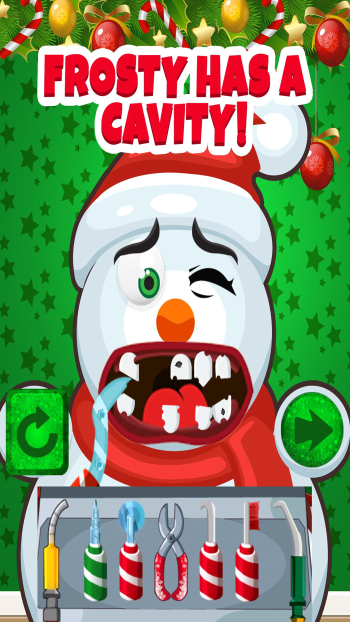 Crazy Santa Christmas Dentist