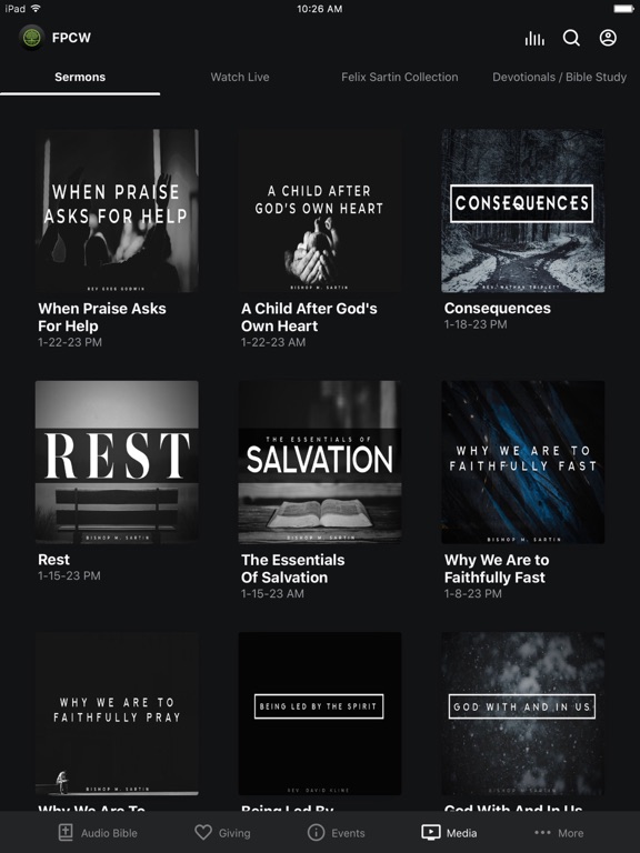 FPC Westbank iPad screenshot 2 - Education app