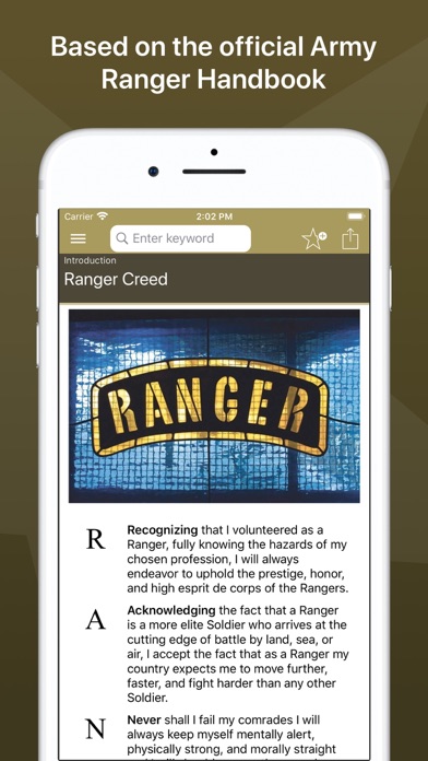 Army Ranger Handbook Screenshot