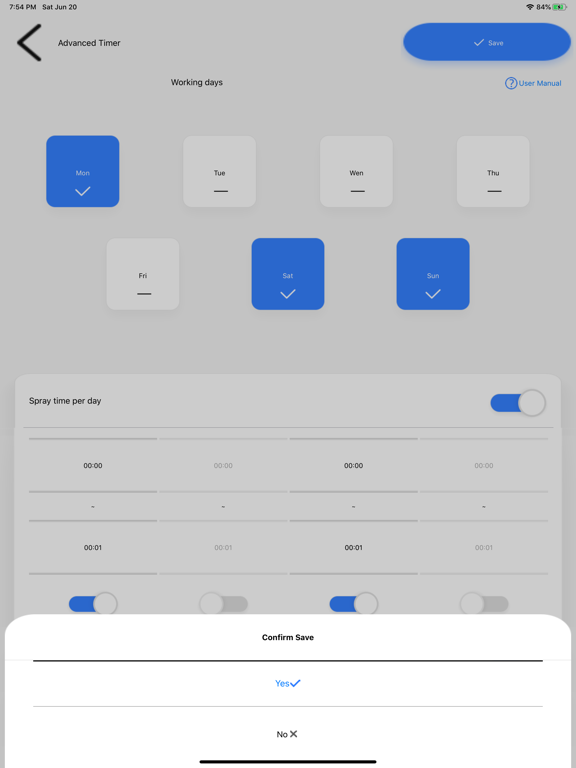 Fog machine (Misting system) iPad screenshot 5 - Utilities app