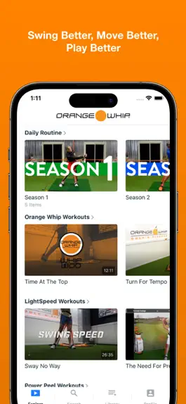 Game screenshot Orange Whip Golf & Fitness apk