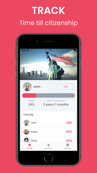 Citizenship Tracker US, Canada Screenshot