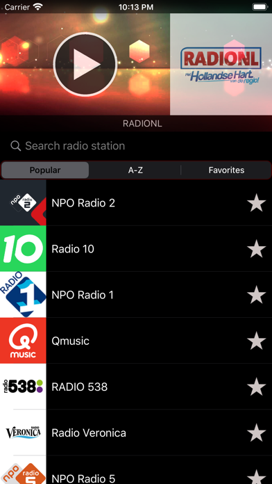 NL Radio Screenshot
