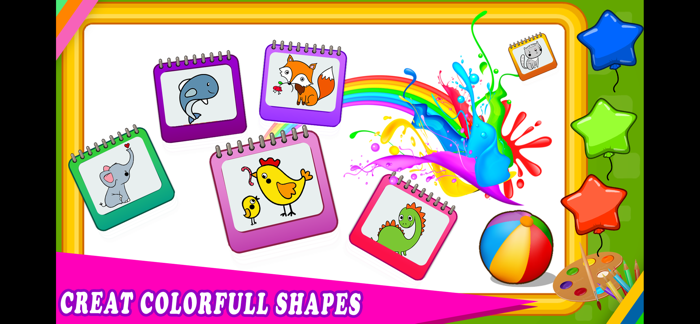 Kids Coloring Drawing Game