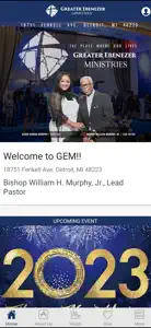 Greater Ebenezer Ministries screenshot #1 for iPhone