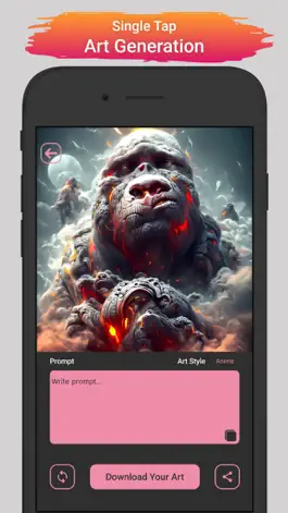 Game screenshot The Ai Art Generator : Ai hack