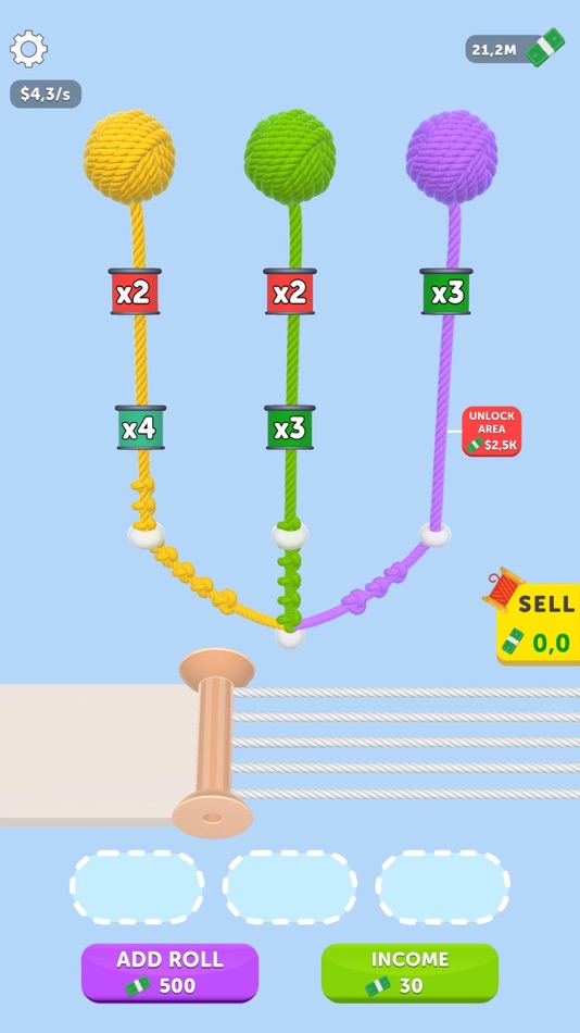 #8. Multiply Knots (iOS) 由: Mustafa Akbaba