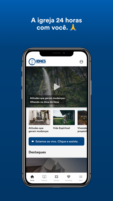 Ministério IBRES Screenshot