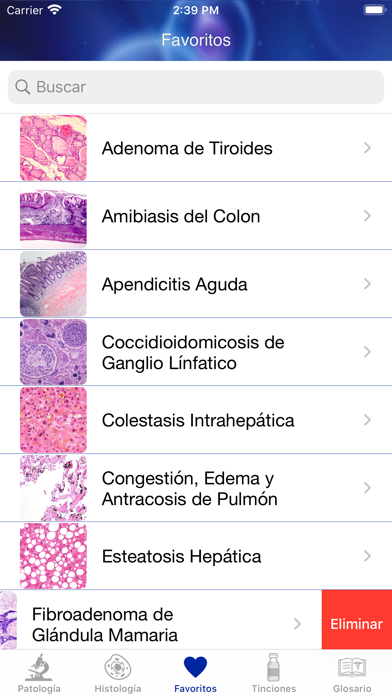 Patología Clínica Screenshot