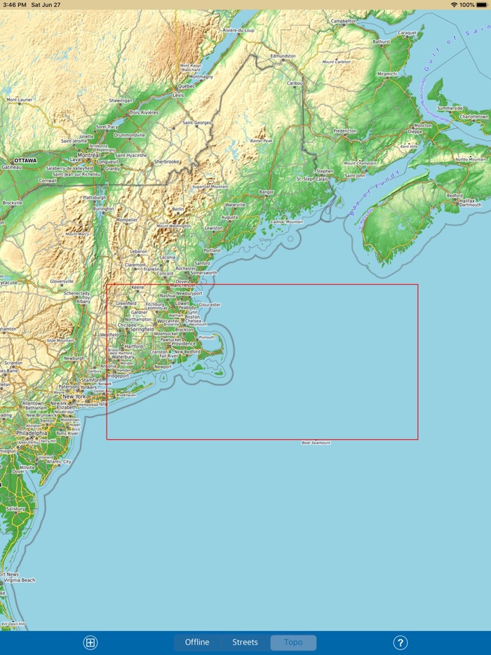 Rhode Island to New Hampshire