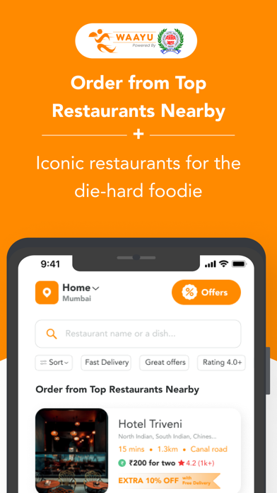 Waayu : Food Delivery & Dining screenshot 3