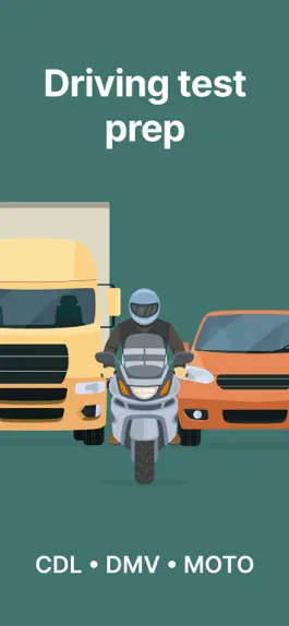 Game screenshot CDL, DMV & Motorcycle Prep mod apk