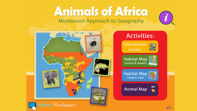 Screenshot #1 pour Montessori Animals of Africa