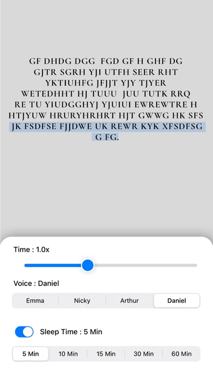 Text to Speech - Book Reader