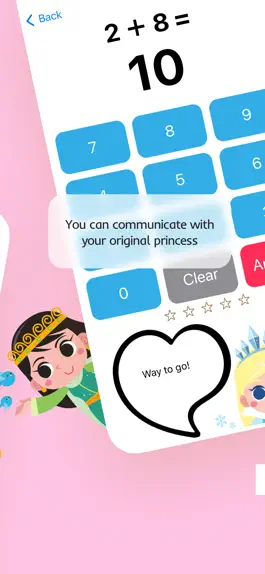 Game screenshot Princess Math: Games for Girls apk