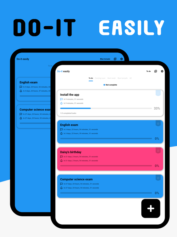 Do-it easily, Chich to-do list