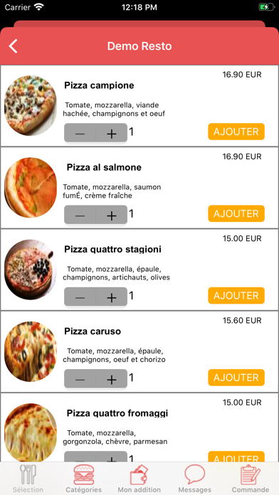 SmartResto Screenshot