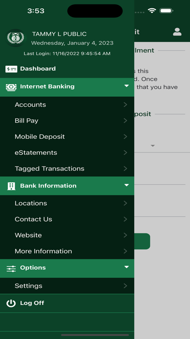 Belgrade State Bank Mobile Screenshot