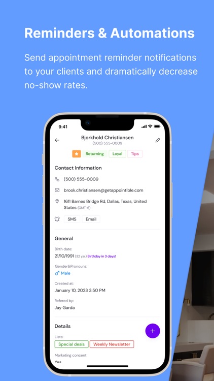 Appointible for Business