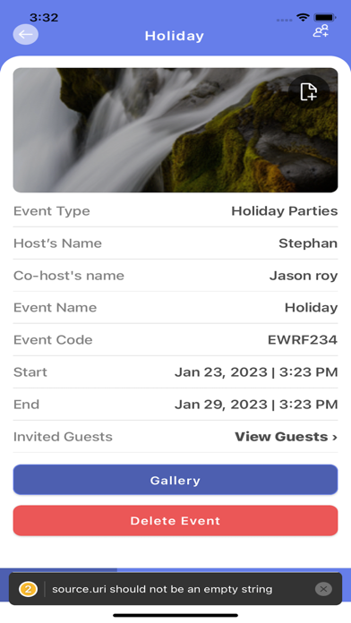 App screenshot