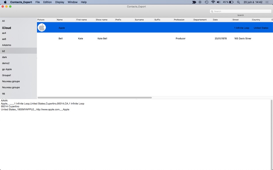 Contacts_Export - 1.51 - (macOS)