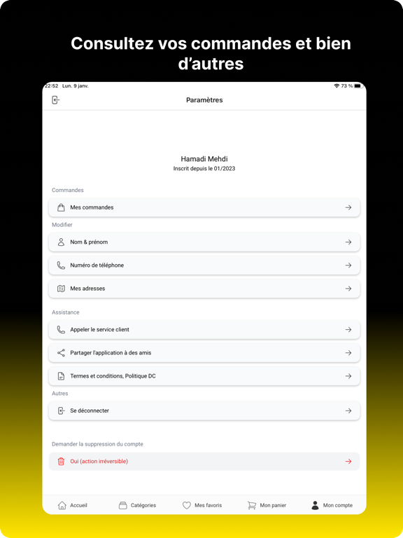 Nappylocks iPad screenshot 3 - Shopping app