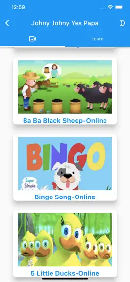 Game screenshot Johny Johny Yes Papa for kids hack