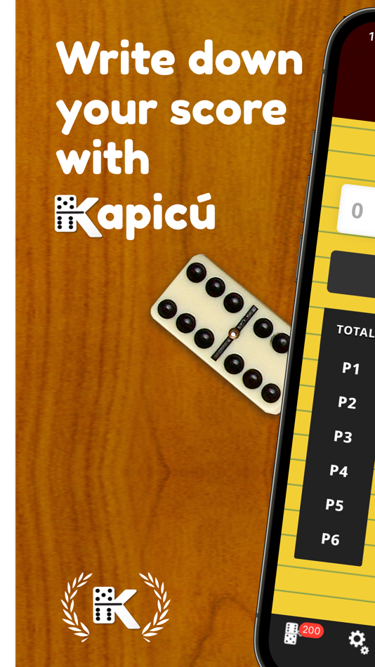 #1. Kapicu Domino Game Score (iOS) 由: RedTracker LLC