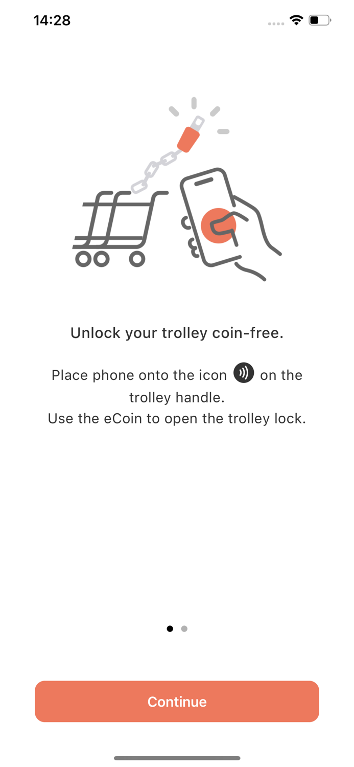 eCoin trolley token