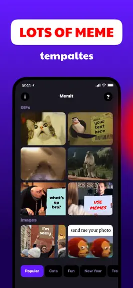 Game screenshot Memit - Chat with Memes & Meme mod apk