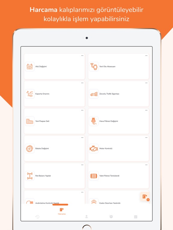 T-CAR iPad screenshot