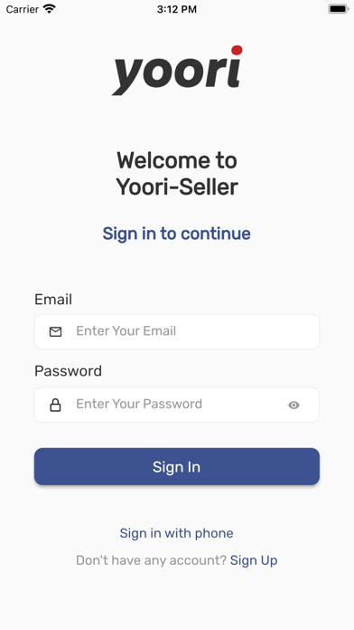 YOORI Seller Screenshot