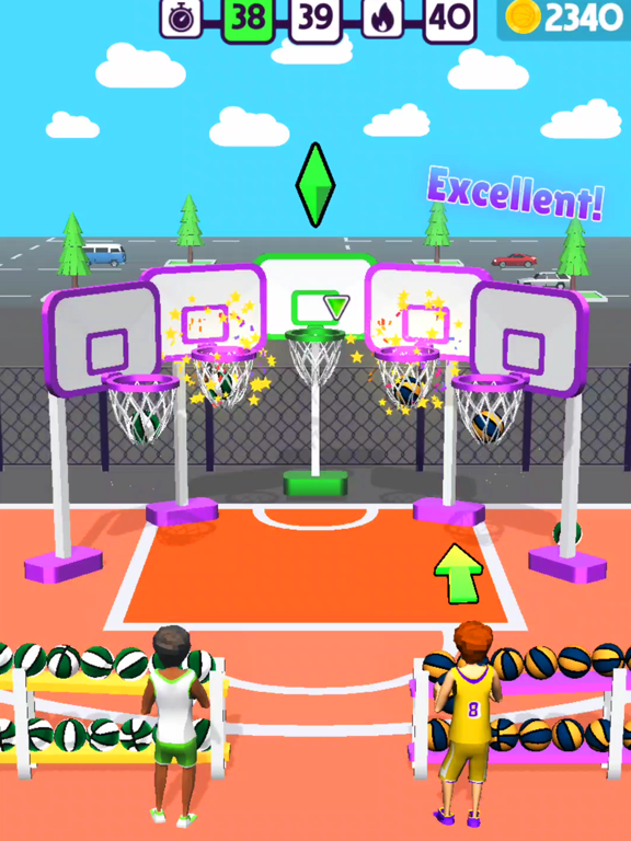 Epic Basketball Race iPad screenshot