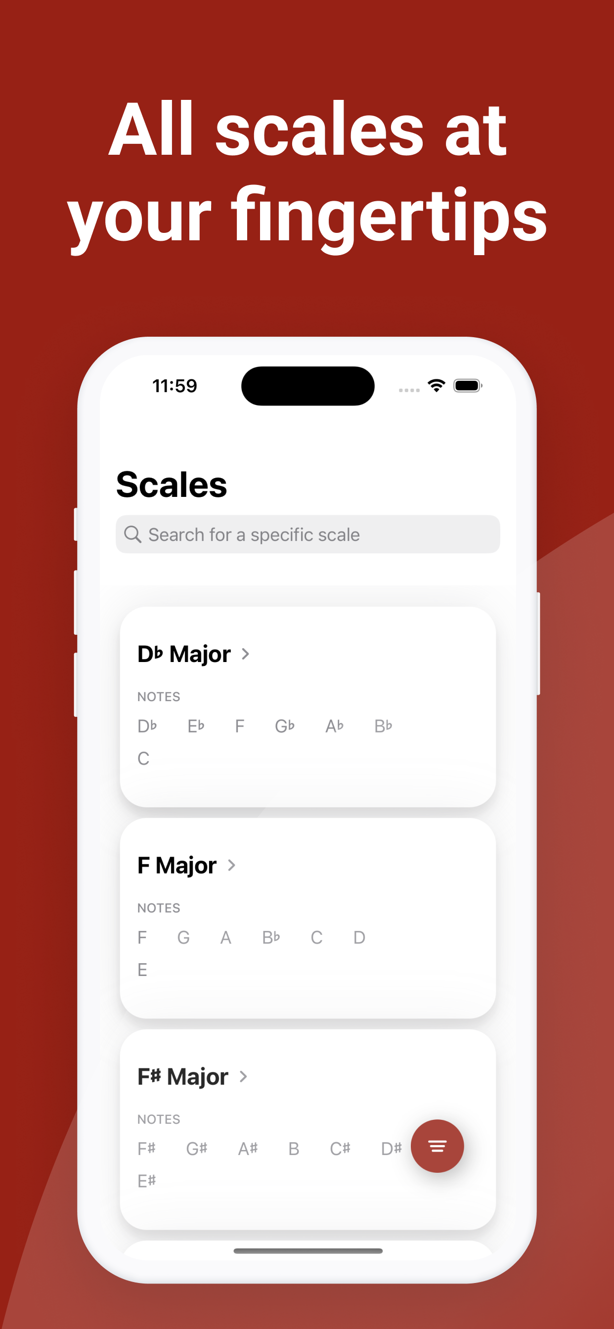 Scale Finder: Guitar Theory