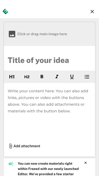 Freeed for Teachers Screenshot