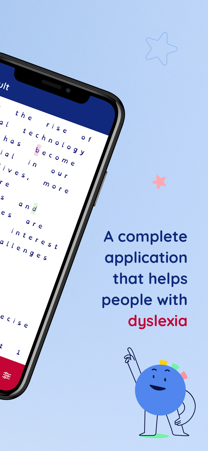 MYdys - aid for dyslexia screenshot 2